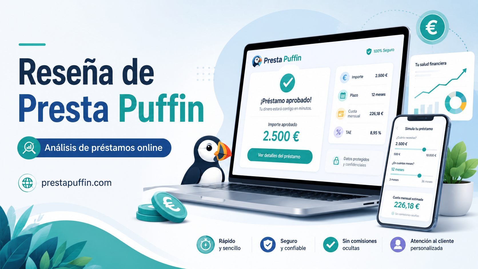 Reseña de Presta Puffin
